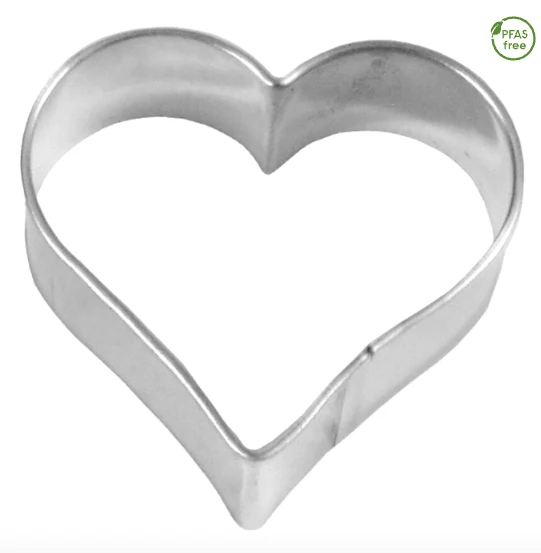 Ausstechform 'Herz', 3 cm, Edelstahl n
