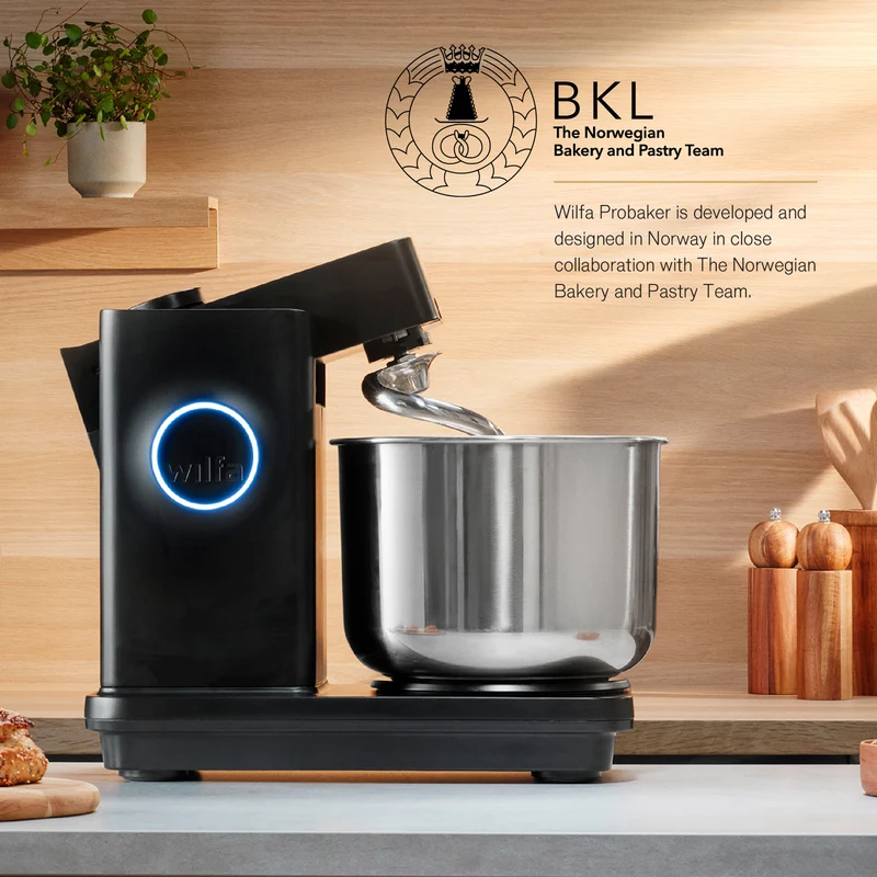 Wilfa Probaker Stand Mixer Black