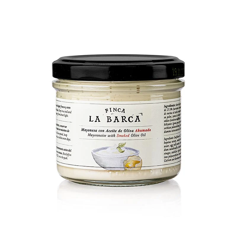 Mayonnaise aus geräuchertem Olivenöl, Finca La Barca, 120 ml