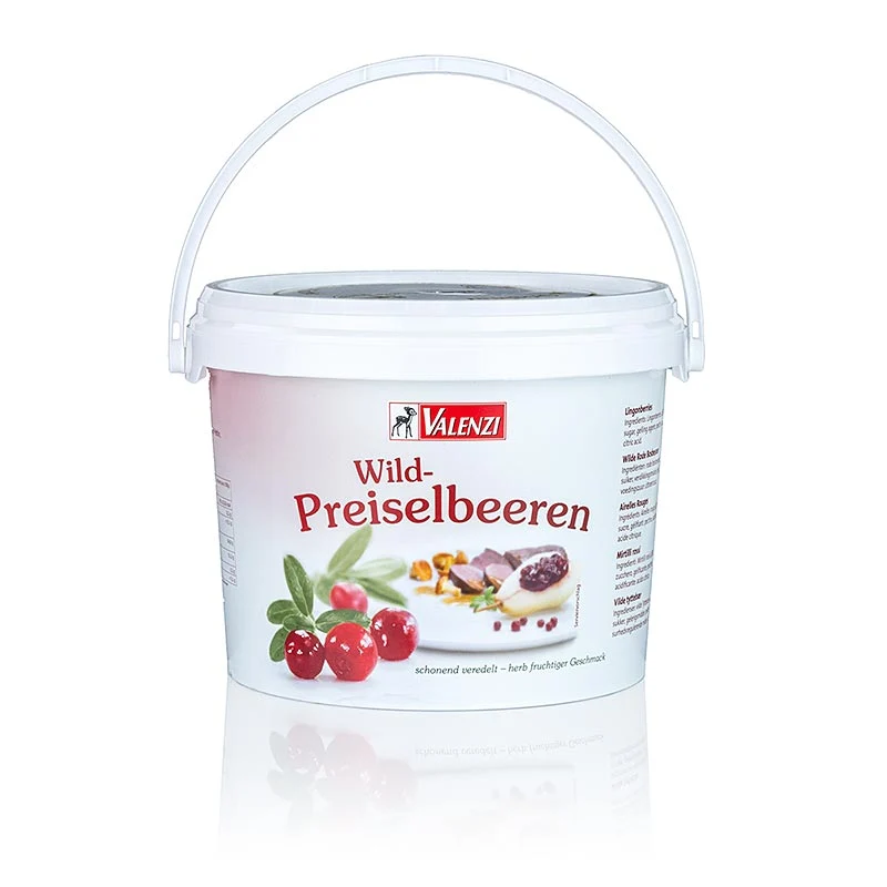 Wildpreiselbeeren, gezuckert, fest, 2 kg