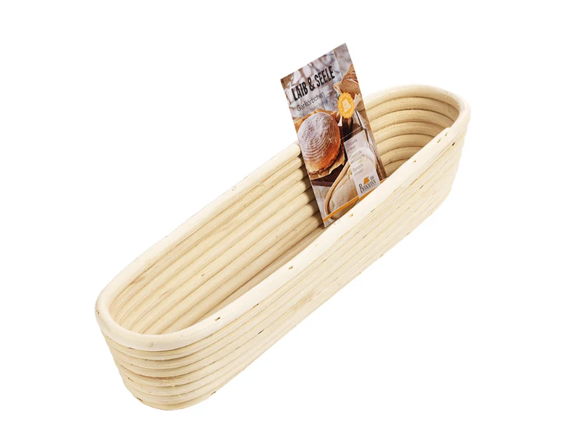 Gärkörbchen länglich 'Baguette', 37 x 8,5 cm, für Brote bis 750 g