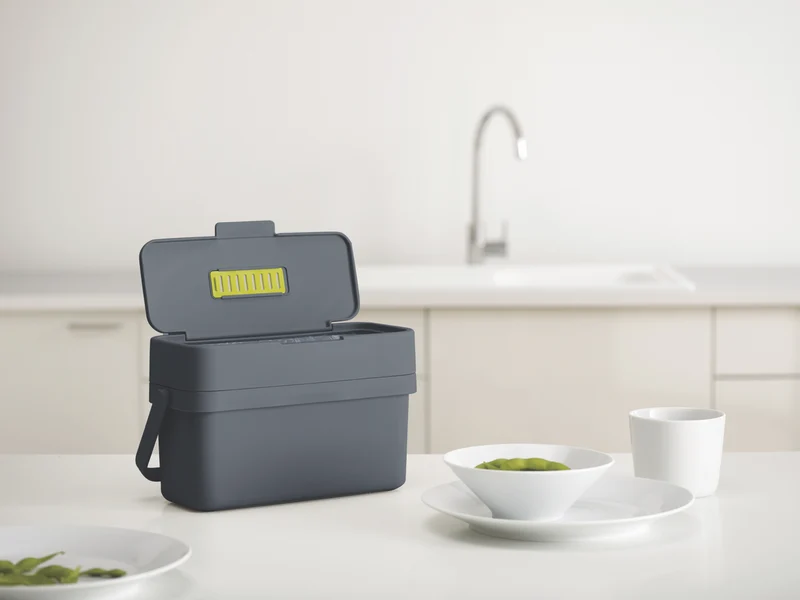 Joseph Joseph Compo 4 Food Waste Caddy - Graphite