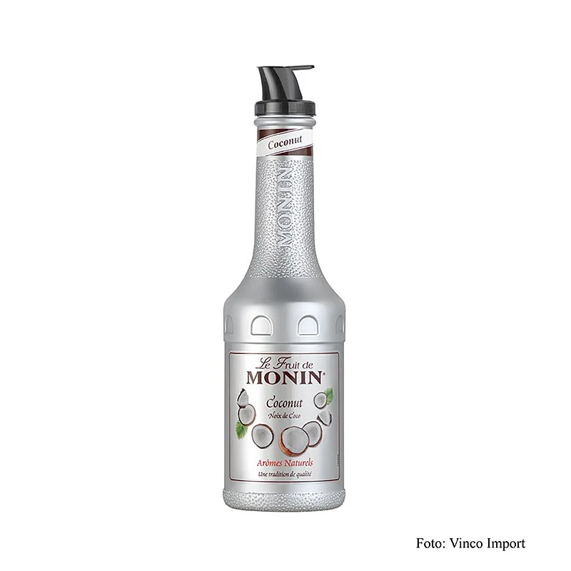 Monin - Fruchtpüreemix - Kokos, gezuckert, mit Ausgießer, 1 l