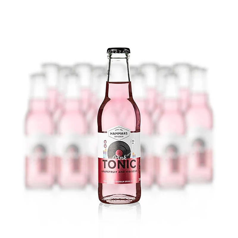 Hammars Tonic Pink Grapefruit & Hibiscus, Schweden, 3,6 l, 18 x 200ml