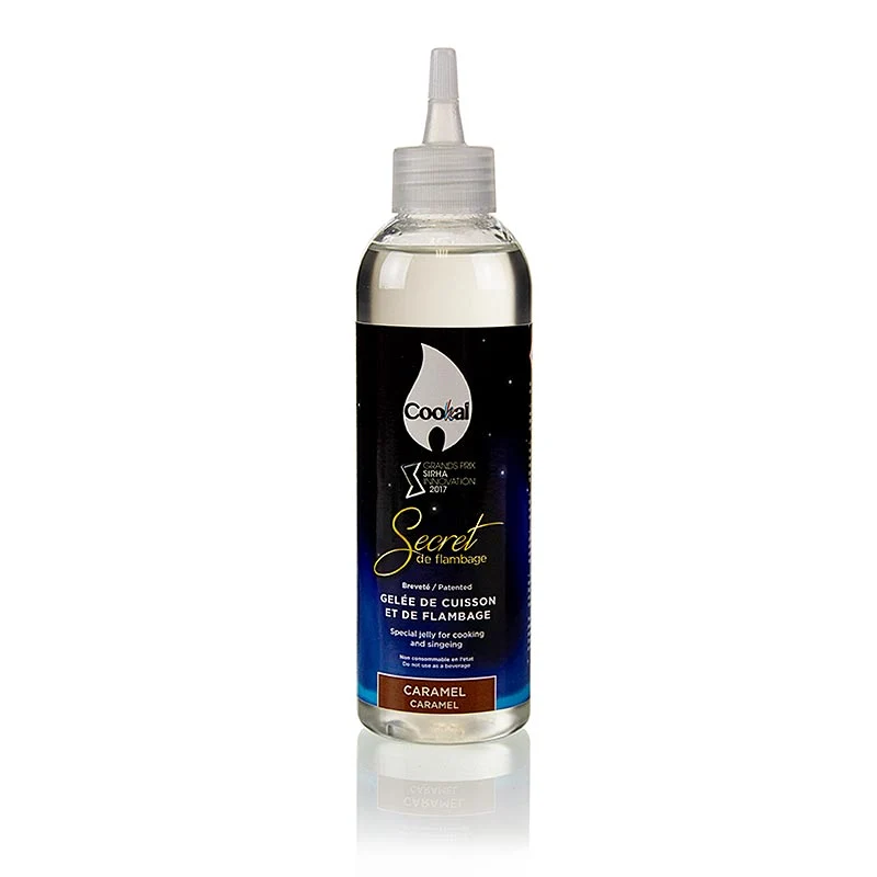 Secret de Flambage Karamell, Flambiergel, Cookal, 200 ml