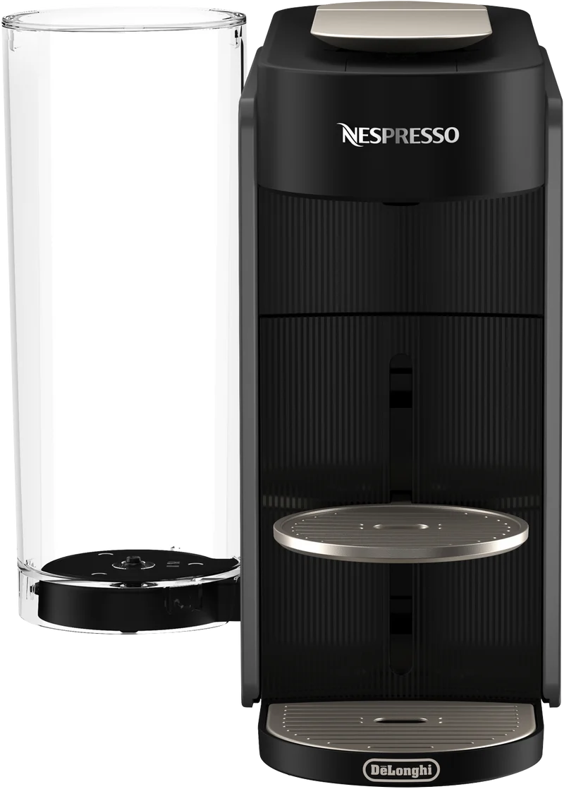 Nespresso Vertuo Up Capsule Coffee Machine Bundle Titanium