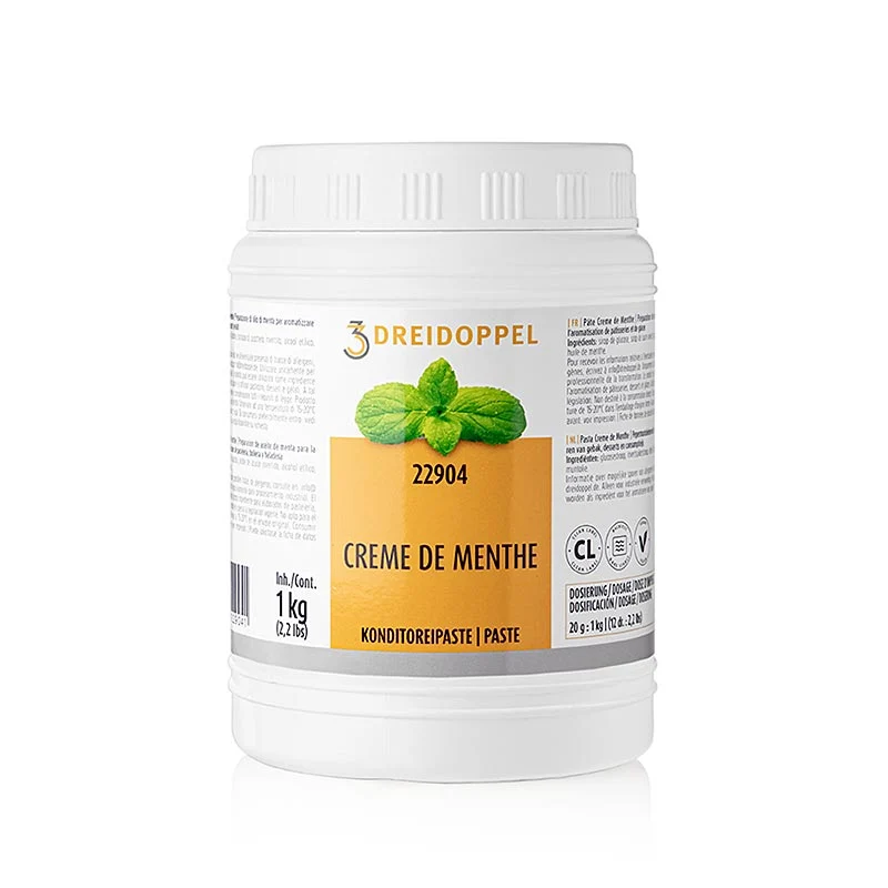 Creme de Menthe-Paste, Dreidoppel, No.229, 1 kg