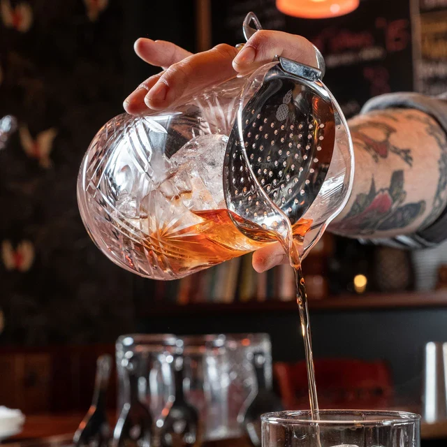 Piña Barware, Bender Julep Strainer, Edelstahl