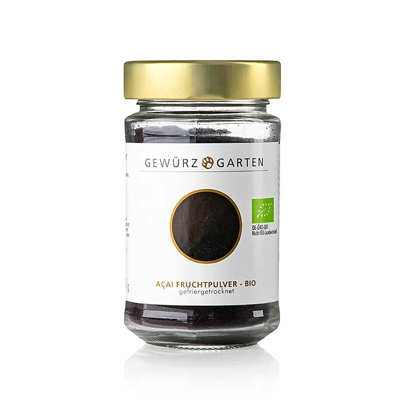 Gewürzgarten Acai Fruchtpulver, gefriergetrocknet, BIO, 80 g