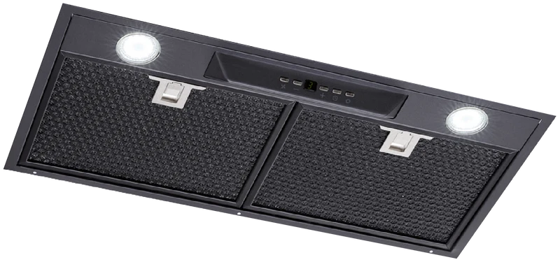 Schweigen 60cm Silent Undermount Rangehood with Inline Motor, Black ** 2 BOXES **