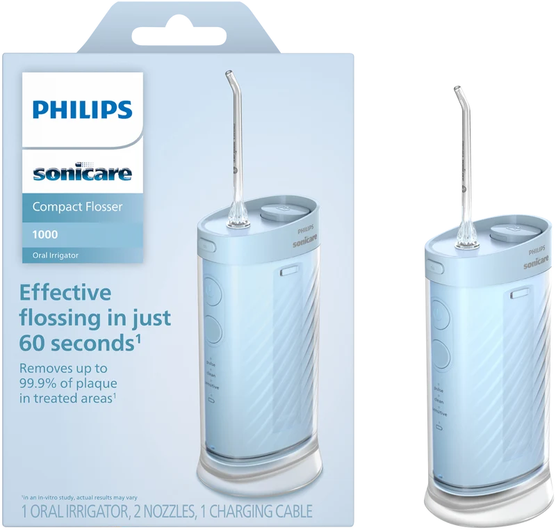 Philips Sonicare Compact Flosser 1000 Blue