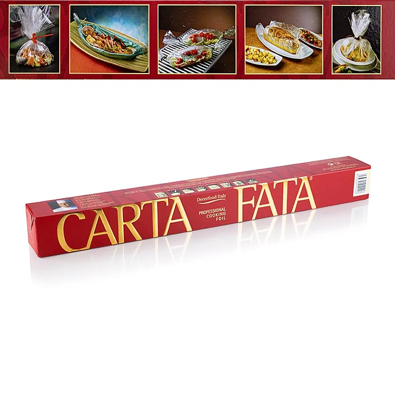 CARTA FATA® Koch u. Bratfolie, Hitzebeständig bis 220°C, 50cm x 50m, 1 St