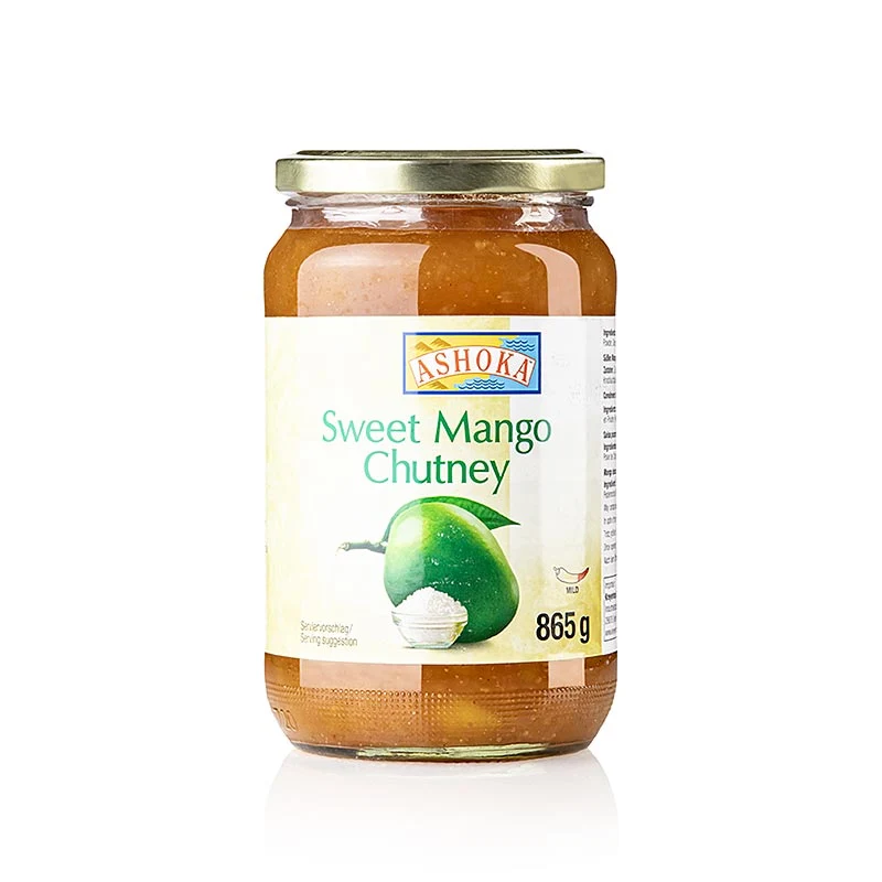 Mango Chutney, Sweet, Ashoka, 865 g