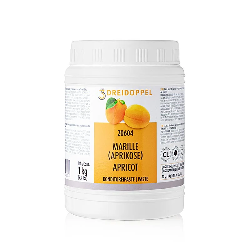 Marillen (Aprikosen)-Paste, Dreidoppel, No.206, 1 kg
