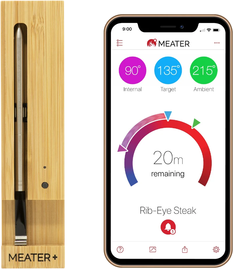 Meater Plus wireless smart meat thermometer