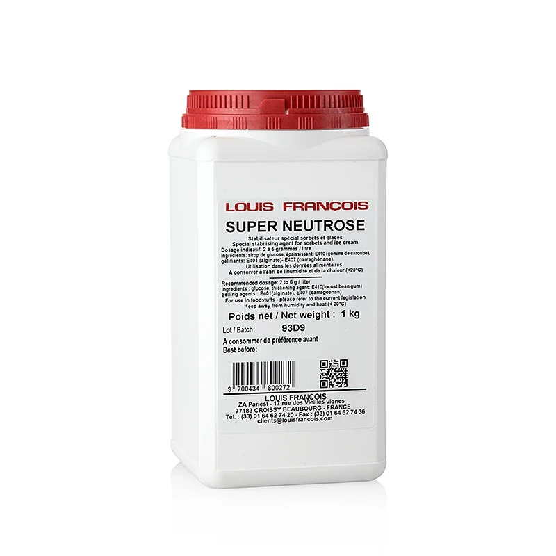 Louis Francois - Super Neutrose, Verdickungs- und Geliermittel, 1 kg