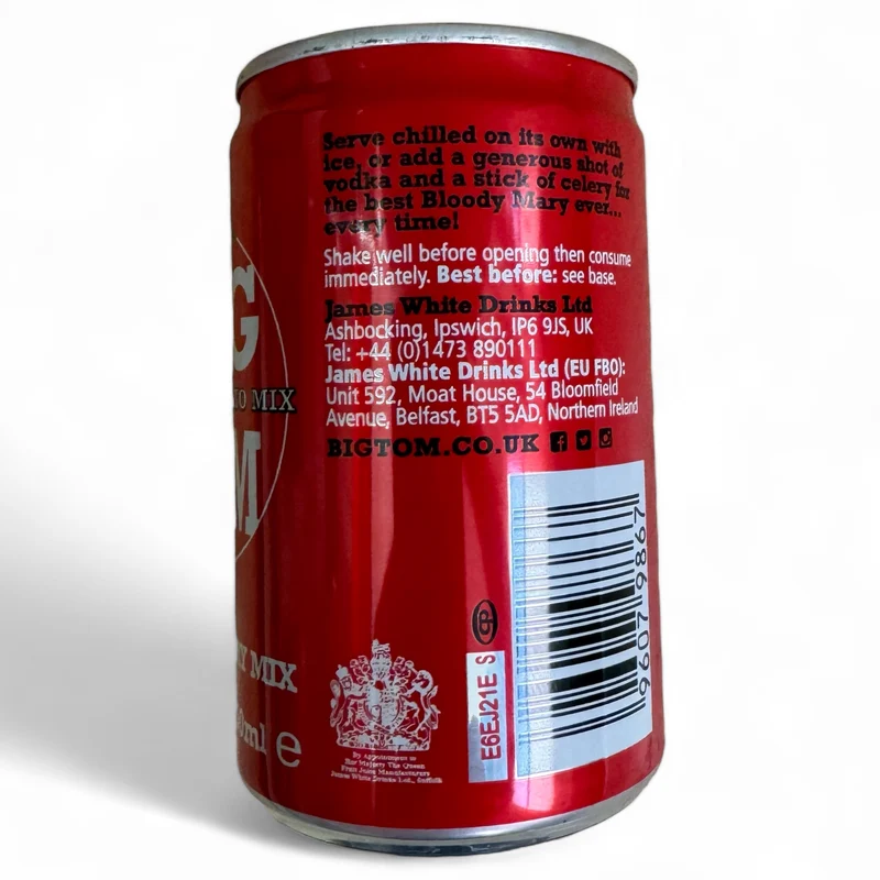 Big Tom Spiced Tomato Mix Dose 150 ml – würziger Tomaten-Drink für Bloody Mary