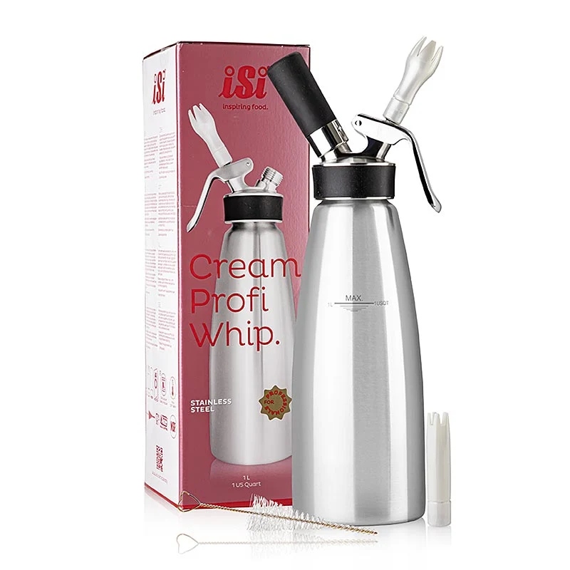 Espuma Sprayer Edelstahl, ISI Gastro Cream Profi Whip, 1 St
