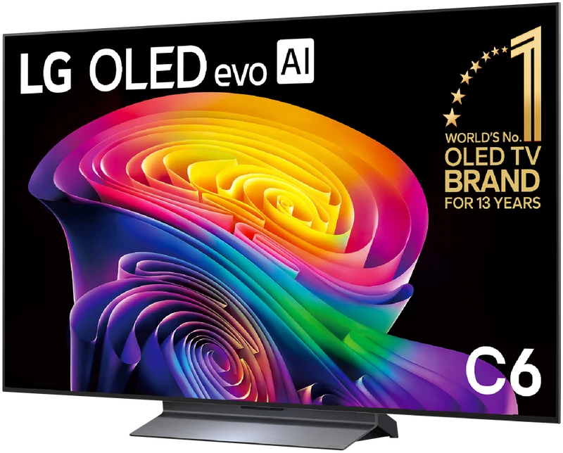 LG 55" OLED EVO AI C6 4K Smart TV 2026
