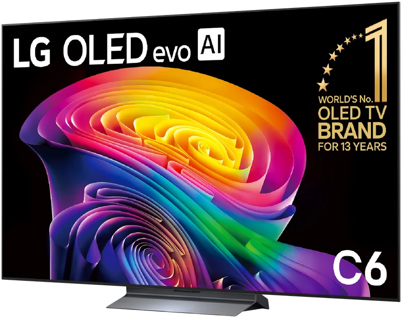 LG 65" OLED EVO AI C6 4K Smart TV 2026