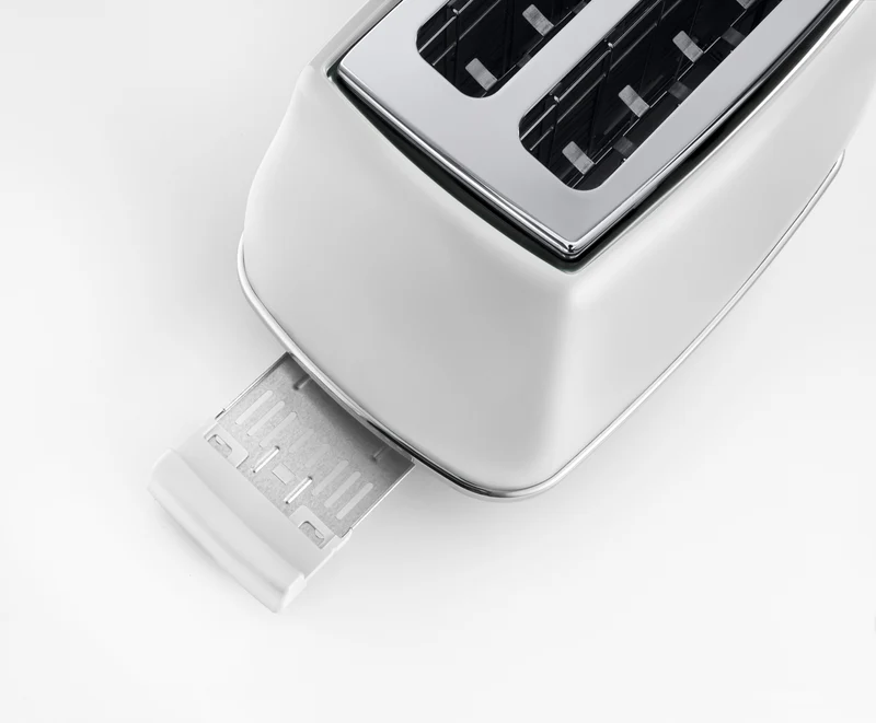 DeLonghi Icona Capitals 2 Slice Toaster Helsinki White