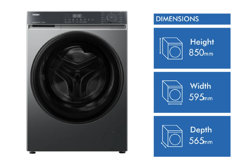 Haier 8.5kg 300 Series Front Load Washer