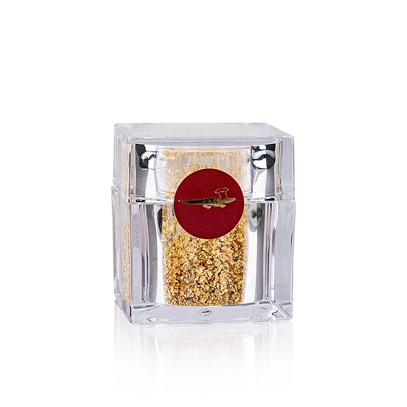 Eytzinger - Gold - Würfelstreuer mit Blattgoldflocken, 22 Karat, E175, 0,1 g