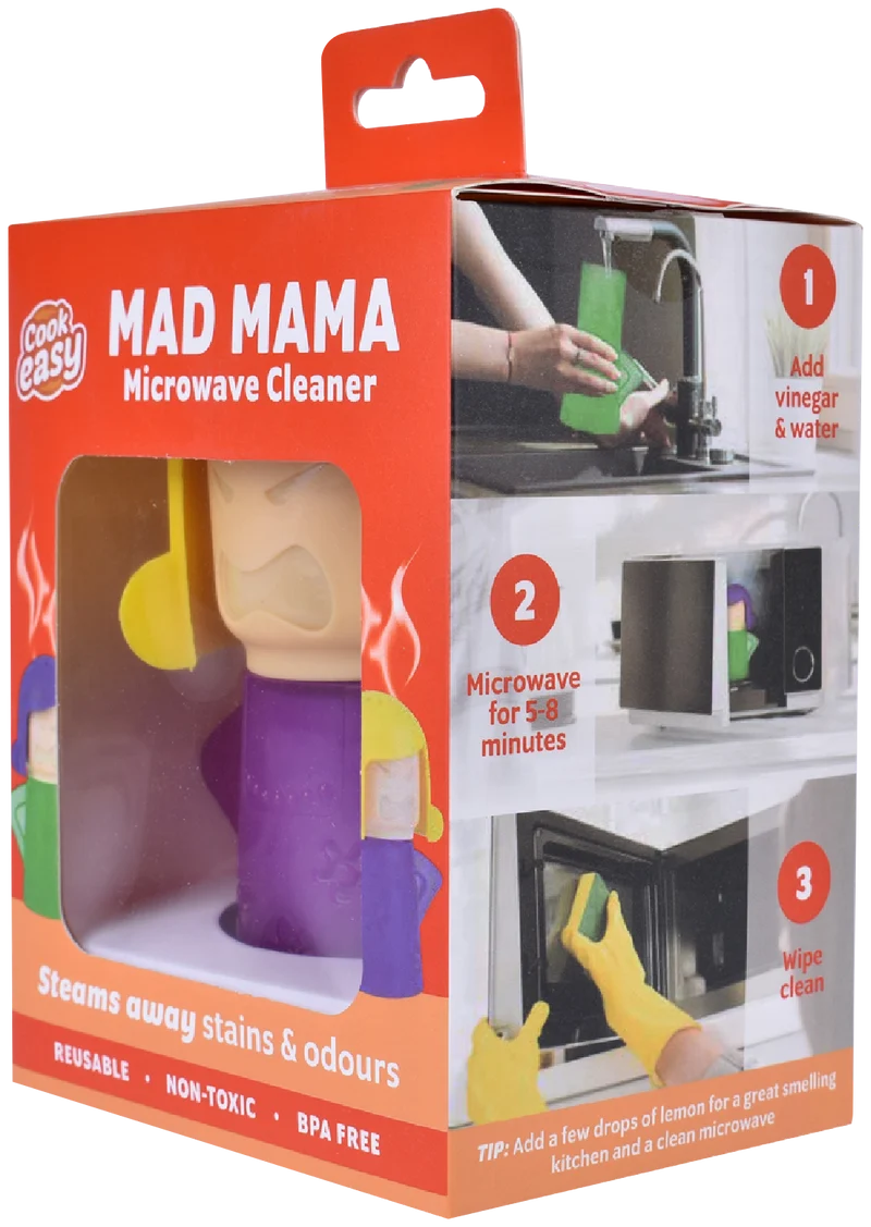 Cook Easy Mad Mama Microwave Cleaner