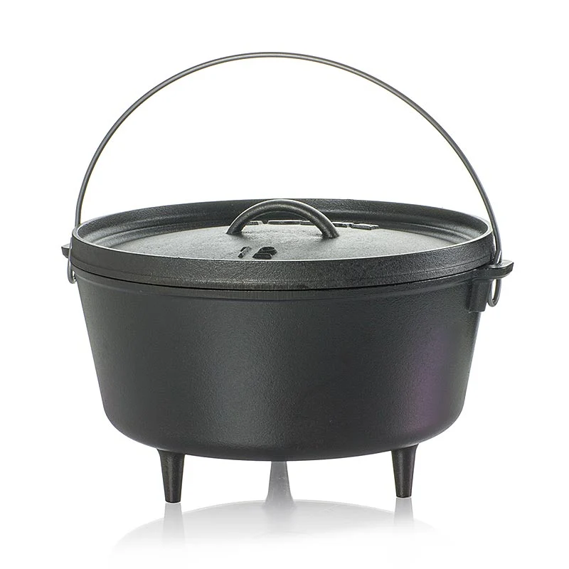 Zubehör - Kochtopf Lodge "Camp Dutch Oven", 3 Füße, Ø 30,5cm,inkl. Deckel,7,6 L, 1 St