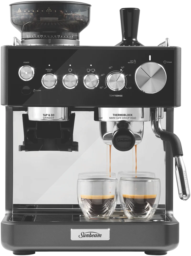 Sunbeam Origins Sense Espresso Coffee Machine Graphite