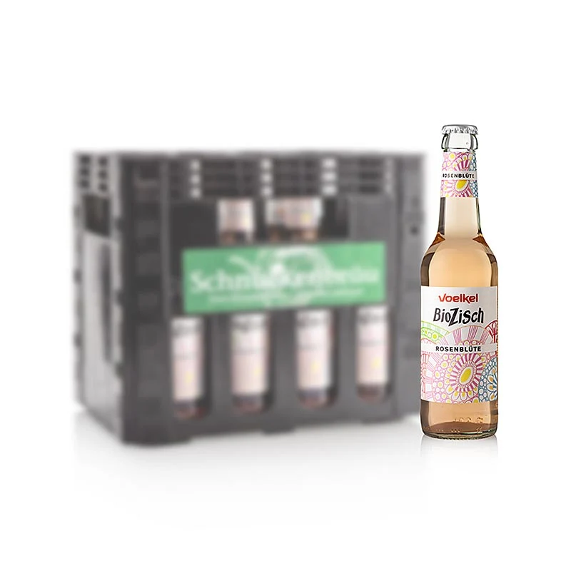 Voelkel BioZisch "Rosenblüte", BIO, 3,96 l, 12 x 330ml