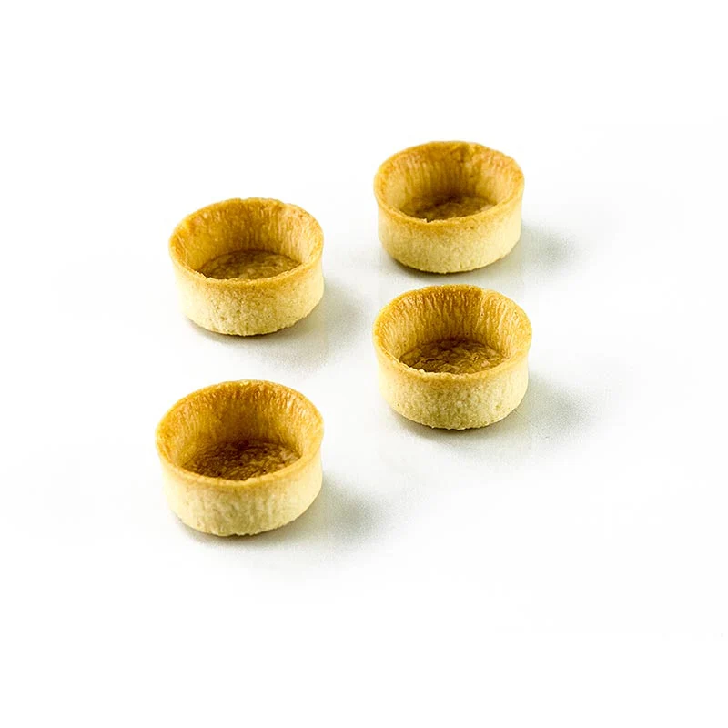 HUG - Mini Dessert-Tartelettes - Filigrano, rund, ø 3,8cm, H 1,8cm, Mürbeteig, 200 St