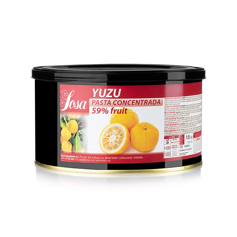 Sosa Paste - Yuzu, 1,5 kg