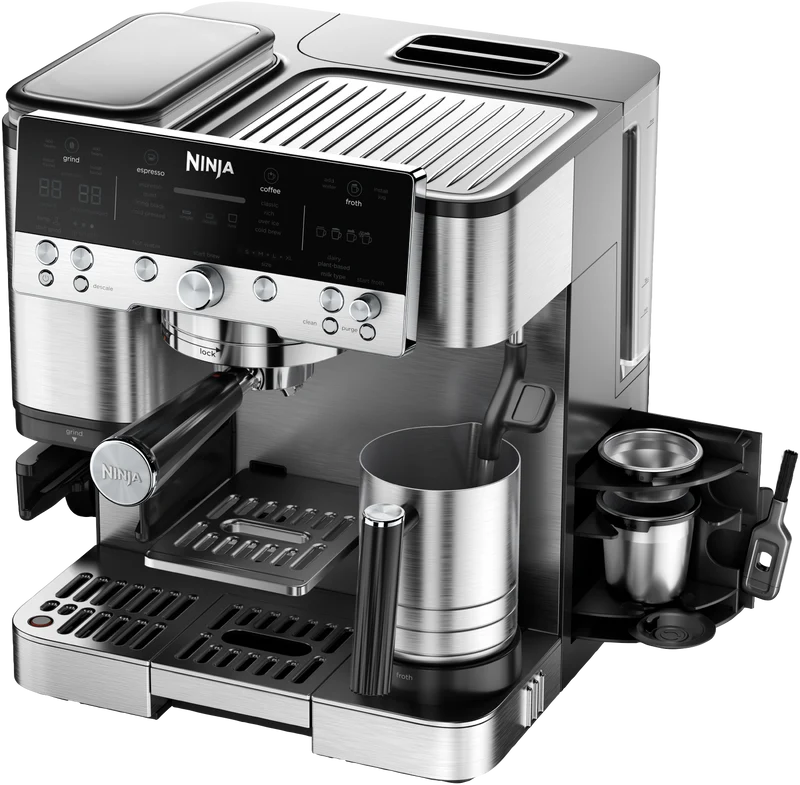 Ninja Luxe Cafe Manual Espresso Coffee Machine