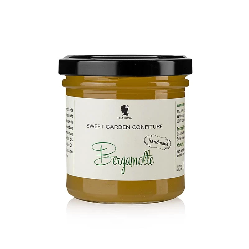 Sweet Garden Confiture - Bergamotte Fruchtaufstrich, Mea Rosa, 180 g