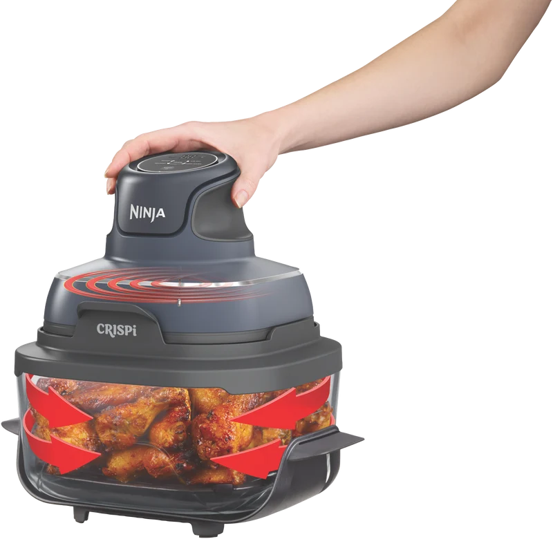 Ninja Crispi 4 In 1 Portable Glass Air Fryer Cyberspace