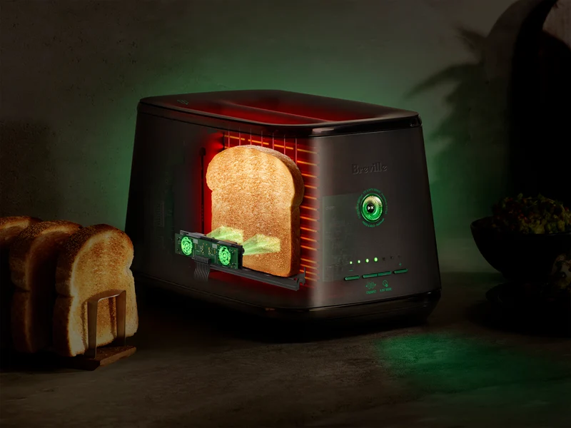 Breville The Eye Q 850 Auto 2 Slice Noir Launch Edition Toaster