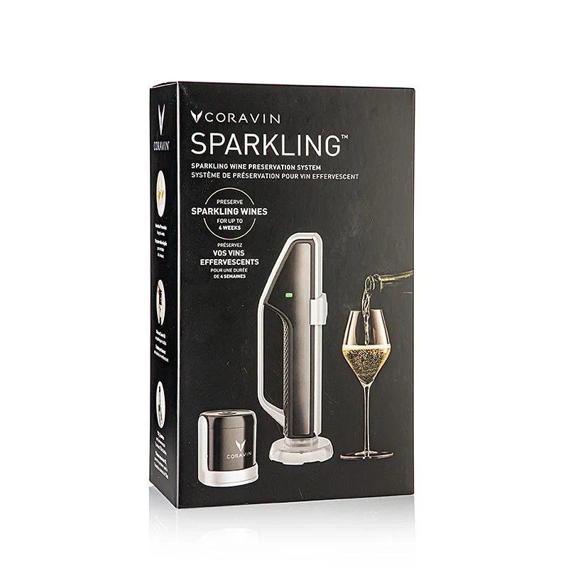 Coravin Model Sparkling Wine (Sekt), Konservierungssystem plus Zubehör, 6 tlg.