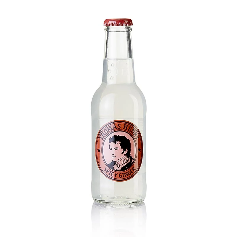 Thomas Henry - Spicy Ginger, scharfe Ingwer-Limonade, 200 ml