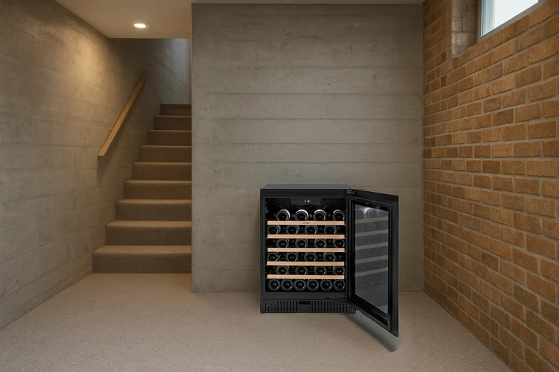 Omega 52 Bottle Single Zone Wine Cabinet