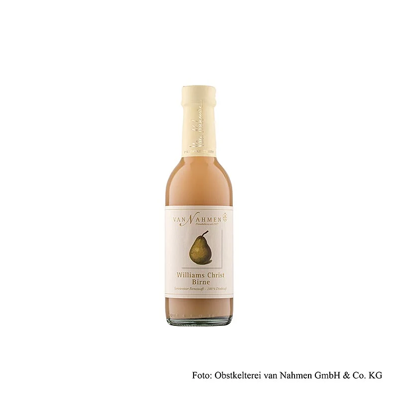 van Nahmen - Williams Christ Birnensaft, 100% Direktsaft, 250 ml