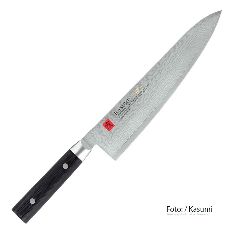 Kasumi MP-12 Masterpiece Damast Kochmesser, 24cm, 1 St