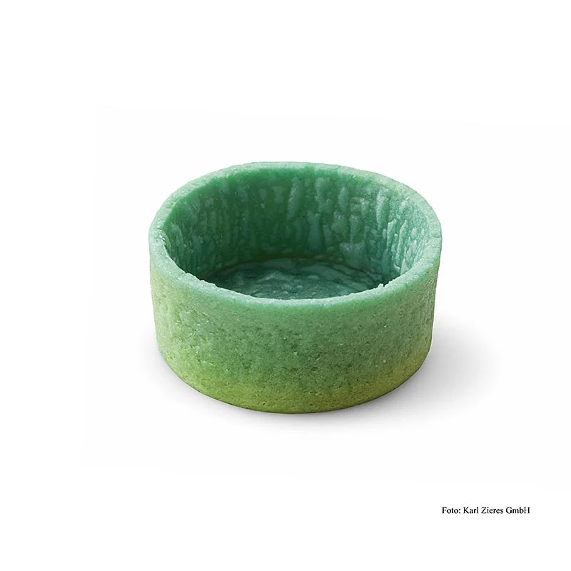 Mini Universal-Tartelletes - Filigrano, grün, rund, 3,8cm, vegan, HUG (7407142), 1,44 kg, 200 St