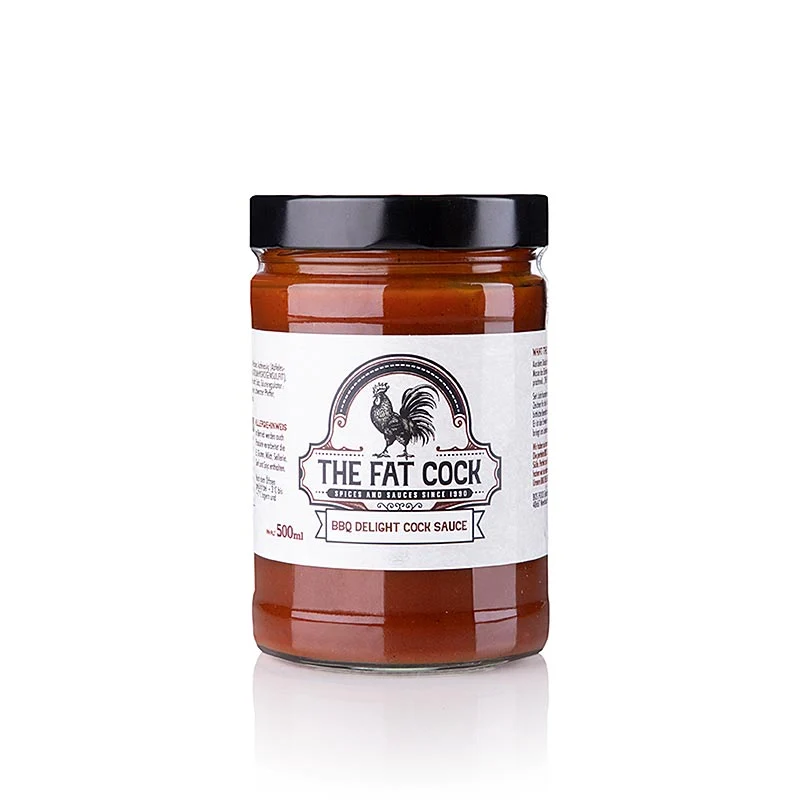 The Fat Cock - "BBQ Delight Cock Sauce", 500 ml
