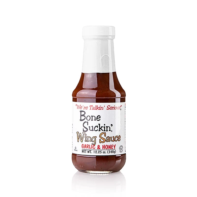Bone Suckin´ Chicken Wing Sauce - Knoblauch-Honig, Ford´s Food, 290 ml