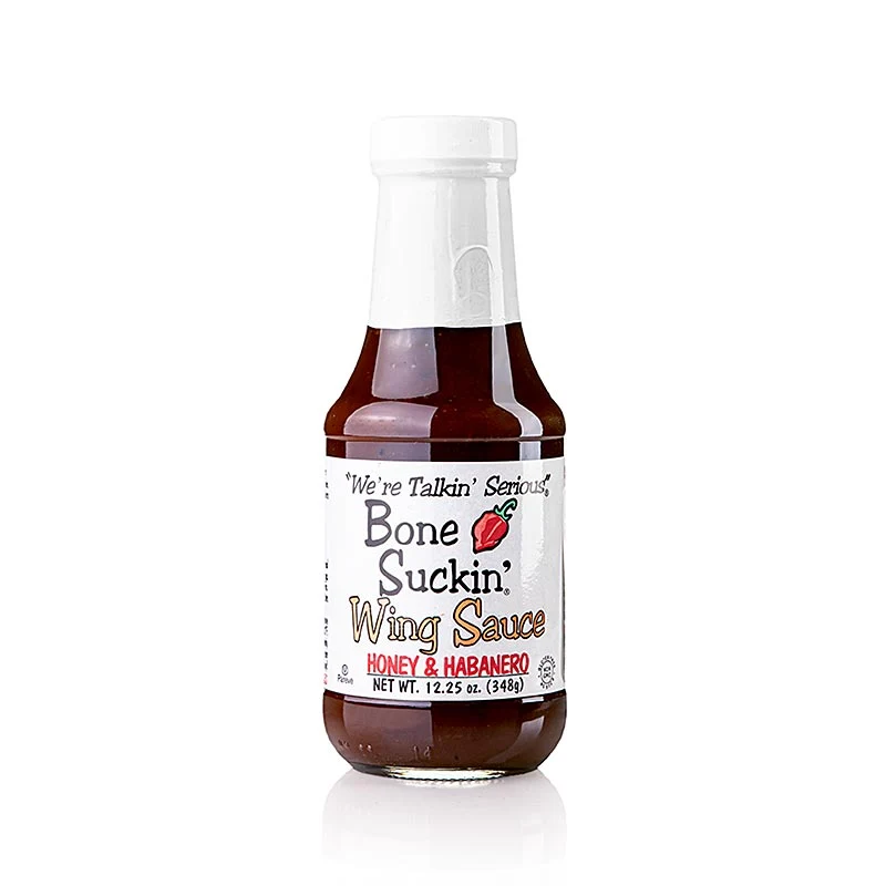 Bone Suckin´ Chicken Wing Sauce - Honey-Habanero, Ford´s Food, 290 ml