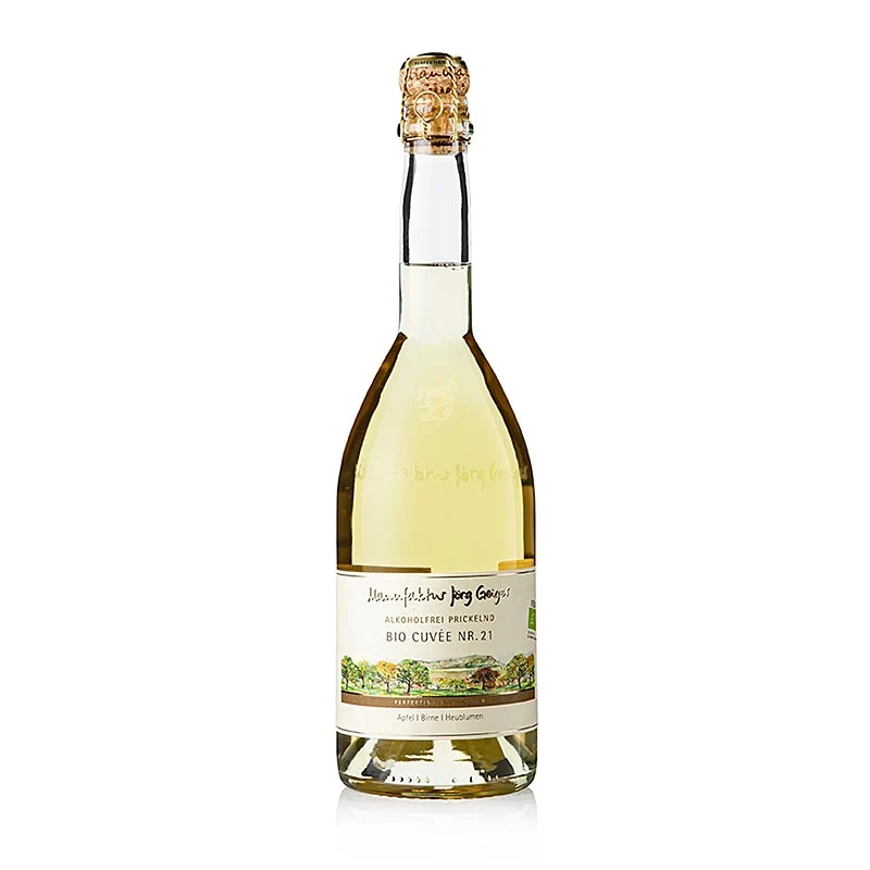 Manufaktur Jörg Geiger Alkoholfrei Prickelnd "Cuvée 21", BIO, 750 ml