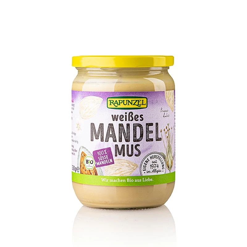 Mandelmus, weiß, Vegan, Rapunzel, BIO, 500 g
