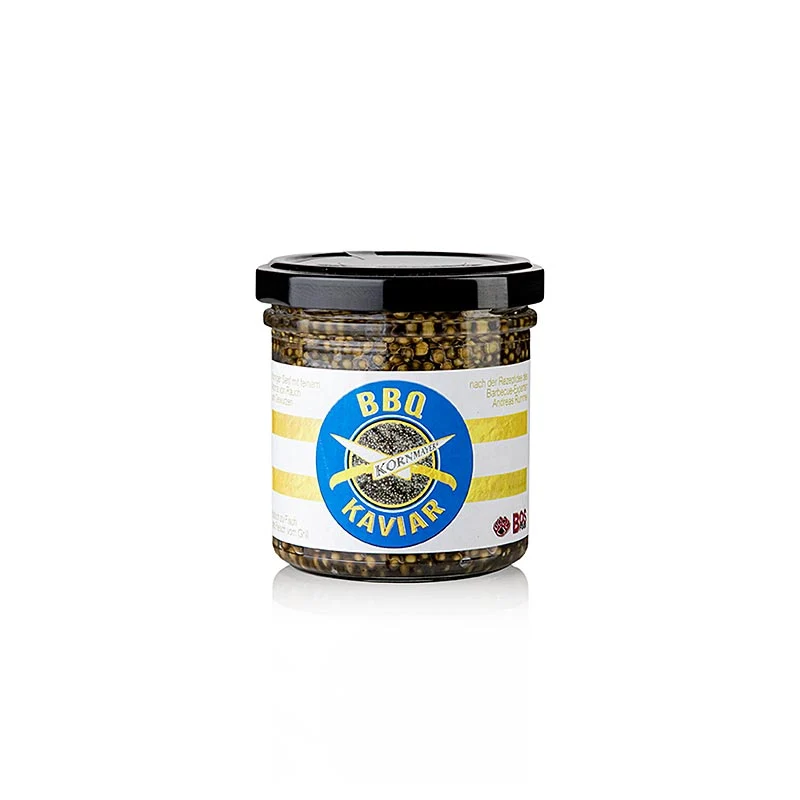 Kornmayer - BBQ-Kaviar (Senf), aus schwarzen Senfkörnern, 160 ml
