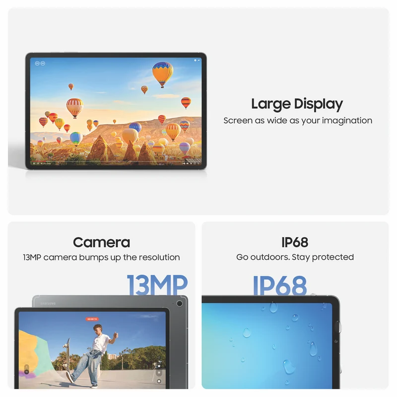 Samsung Tab S10 FE+ 5G 12GB 256GB - Grey